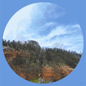 Digital Arts titled "Summer Solstice Wyo…" by Ken Grzesik, Original Artwork, Digital Painting
