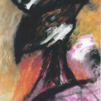 Painting titled "Le Coq" by Gregg Simpson, Original Artwork, Oil
