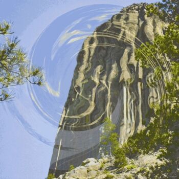 Digital Arts titled "Summer Solstice Wyo…" by Ken Grzesik, Original Artwork, Digital Painting