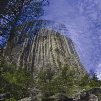 Digital Arts titled "Summer Solstice Wyo…" by Ken Grzesik, Original Artwork, Digital Painting