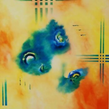 Peinture intitulée "maltraitance animale" par Patou.B, Œuvre d'art originale