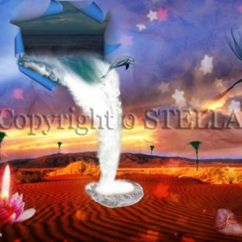 Fotografía titulada "agua sobre el decie…" por Stella Khudyakova, Obra de arte original