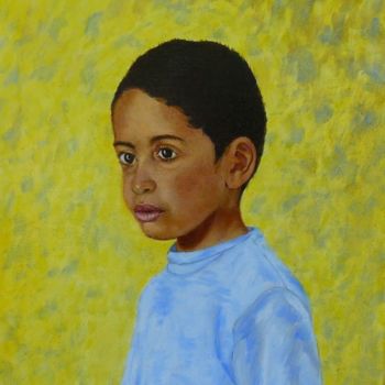 Peinture intitulée "Wassim" par Mog, Œuvre d'art originale, Huile