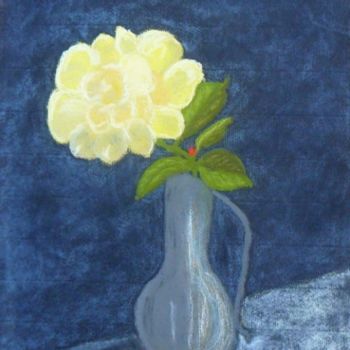 Peinture intitulée "Soliflore" par Mog, Œuvre d'art originale, Pastel