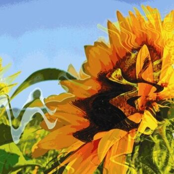 Digital Arts titled "Summer Wavelength #…" by Ken Grzesik, Original Artwork, Digital Painting