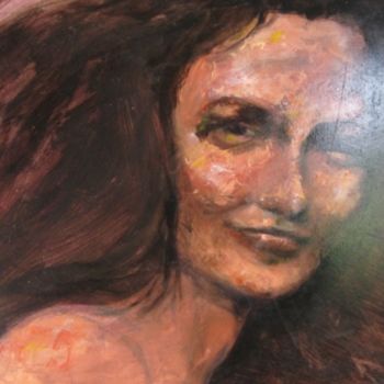 Painting titled "Anna 81pfp" by Richard Herr, Original Artwork, Acrylic