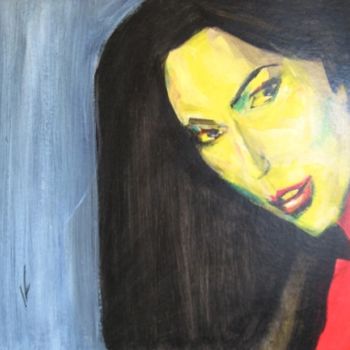 Painting titled "Boundries 68pfp" by Richard Herr, Original Artwork, Acrylic