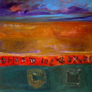 Painting titled "Amnesia & Memory 1" by Kay Frances, Original Artwork, Oil