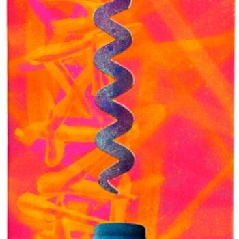 Painting titled "C'est l'heure" by Béopé, Original Artwork, Other