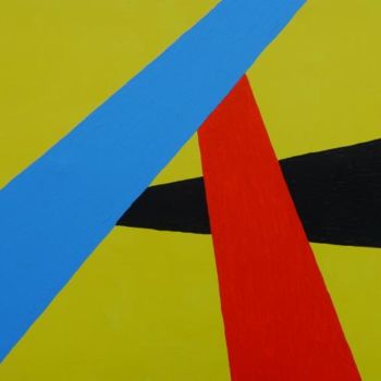 Peinture intitulée "West meets East" par Jan Theuninck, Œuvre d'art originale