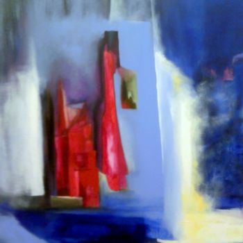 Peinture intitulée "La terre verte" par Noëlle Dauby, Œuvre d'art originale, Huile