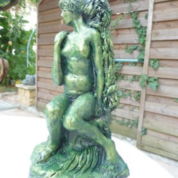 Sculpture intitulée "Naïade" par Térégia, Œuvre d'art originale