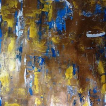 Malerei mit dem Titel "En Masse" von Sio Montera, Original-Kunstwerk, Öl
