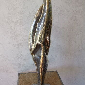 Sculpture titled "mélancolie" by Philippe Fautrez, Original Artwork