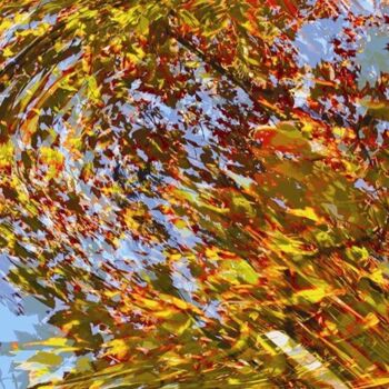 Digital Arts titled "Autumnation 14" by Ken Grzesik, Original Artwork, Digital Painting