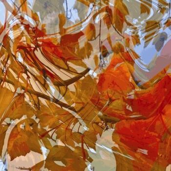 Digital Arts titled "Autumnation 19" by Ken Grzesik, Original Artwork, Digital Painting