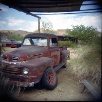 제목이 "Route 66 - Old Car"인 사진 Agnès M로, 원작