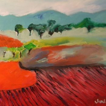 제목이 "Napa Valley"인 미술작품 Janel Bragg로, 원작, 기름