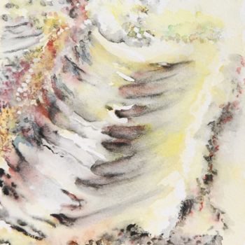 Painting titled "abstraction 5" by Monique Ducarton, Original Artwork