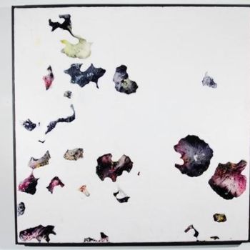 Ζωγραφική με τίτλο "Creamy Space" από Beatriz Galindofernandez, Αυθεντικά έργα τέχνης