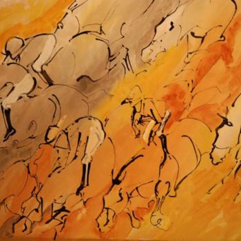Painting titled "60-10" by Thierry Faure, Original Artwork, Other