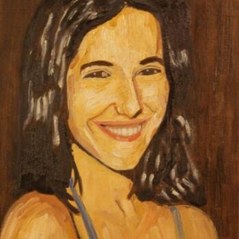 Peinture intitulée "Eluana - 3" par Pierre Paszkowski, Œuvre d'art originale, Huile