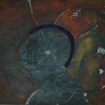 Peinture intitulée "Projection, Acryliq…" par Briga, Œuvre d'art originale, Acrylique