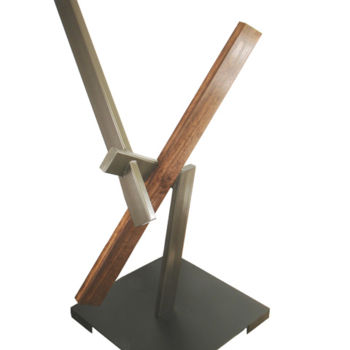 Sculpture titled "XandY" by Metal-I-Genics Studio, Original Artwork