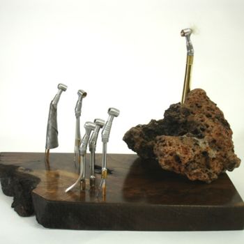 Sculpture titled "The Master" by Metal-I-Genics Studio, Original Artwork