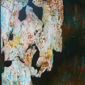 Peinture intitulée "Mémoire oubliée n°12" par Anne-Marie Mary, Œuvre d'art originale, Acrylique Monté sur Châssis en bois