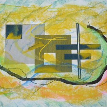 Peinture intitulée "L IMAGINAIRE :POUR…" par An Vuvan, Œuvre d'art originale