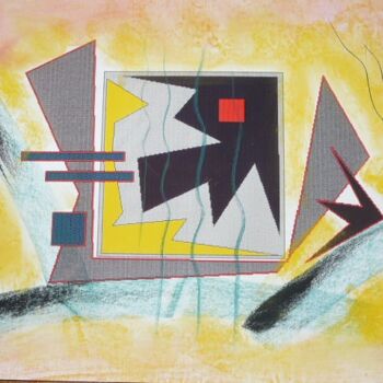 Peinture intitulée "L'EQUILIBRE" par An Vuvan, Œuvre d'art originale, Huile
