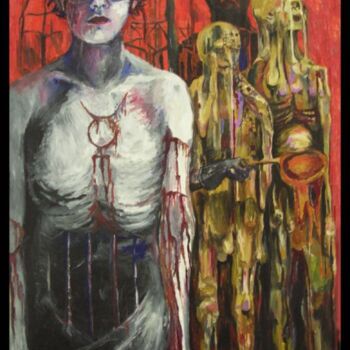 Malerei mit dem Titel ""Расплавленный Мир"…" von Pavel Lyakhov, Original-Kunstwerk