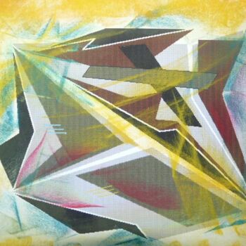 Drawing titled "PROJECTION  D UN CO…" by An Vuvan, Original Artwork