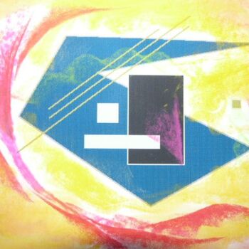 「l onde de vibration…」というタイトルの描画 An Vuvanによって, オリジナルのアートワーク