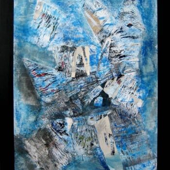 Peinture intitulée "Sans titre" par Anne-Marie Mary, Œuvre d'art originale, Huile