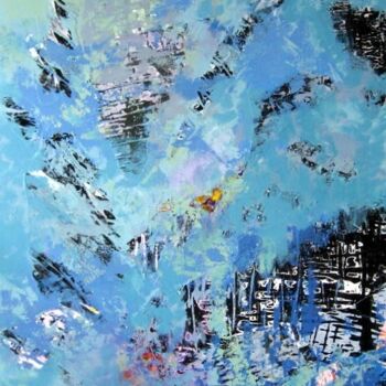 Peinture intitulée "sans titre" par Anne-Marie Mary, Œuvre d'art originale, Huile