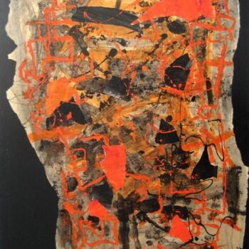Peinture intitulée "sans titre" par Anne-Marie Mary, Œuvre d'art originale