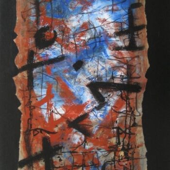Peinture intitulée "sans titre" par Anne-Marie Mary, Œuvre d'art originale