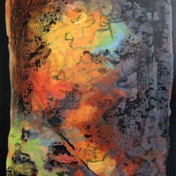 Peinture intitulée "sans titre" par Anne-Marie Mary, Œuvre d'art originale