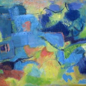 Peinture intitulée "sans titre" par Anne-Marie Mary, Œuvre d'art originale