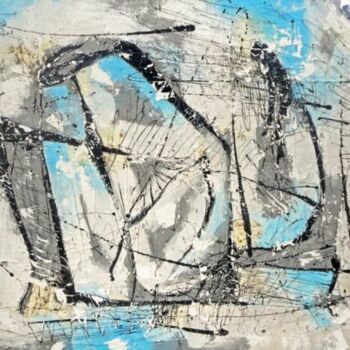 Painting titled "The Oriental Narrat…" by Sio Montera, Original Artwork, Oil