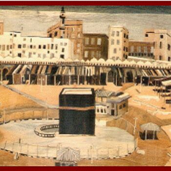 Artcraft titled "Old kAABAH - Makkah…" by Syed Nasiruddin Viquar, Original Artwork