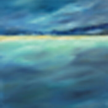 Schilderij getiteld "Vol de nuit" door Elisa Cook Benbassat Bassat, Origineel Kunstwerk, Anders
