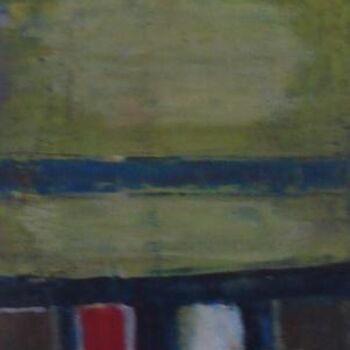 Painting titled "Dream Land" by Rizwan Ali, Original Artwork, Oil