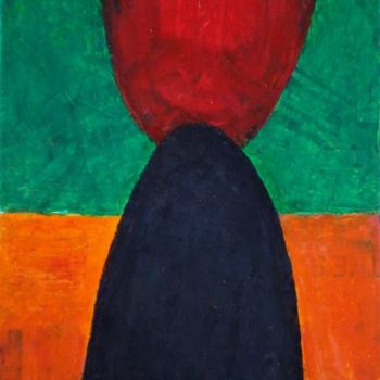 Painting titled "Creation of life" by Rizwan Ali, Original Artwork, Oil