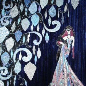 Collages intitulée "Sephira" par Manon, Œuvre d'art originale