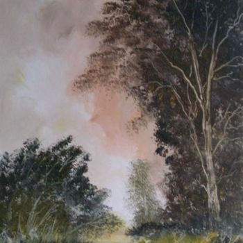 Painting titled "Paths and Trails" by Andy Davis, Original Artwork, Oil