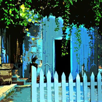 Digital Arts titled "Picket Fence" by Angelo Di Pietrantonio, Original Artwork