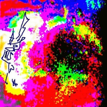 Digital Arts titled "Aurora - 1" by Nick Mancuso, Original Artwork, Digital Painting
